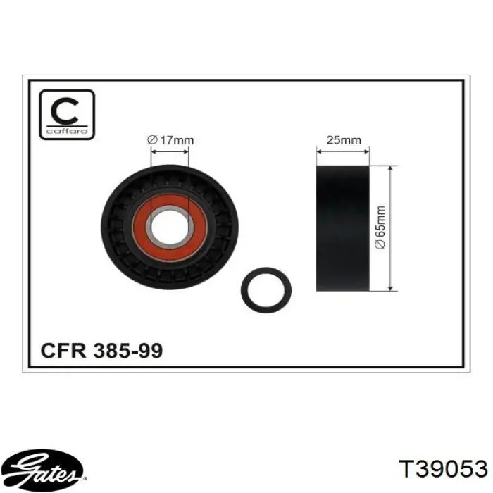 Comprar 10144378 Profit Tensor de correa poli V 