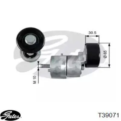 T39071 Gates Tensor de correa de alternador