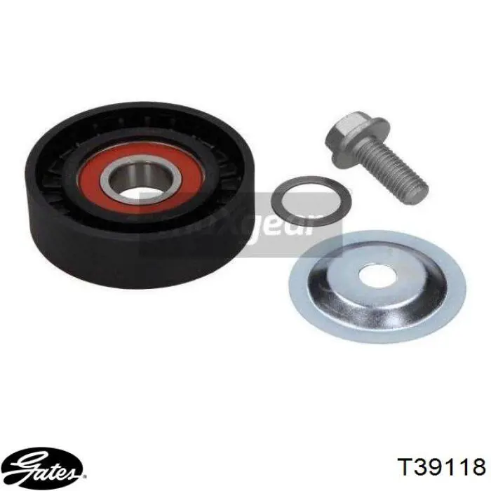 Tensor de la correa trapecial poli v Febi 30083