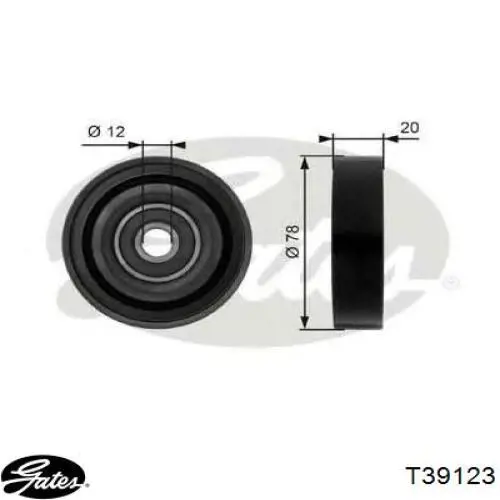 ACT219500 Open Parts Tensor de correa de alternador