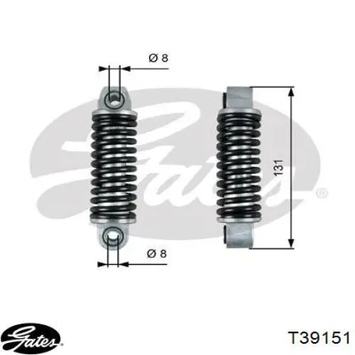 Comprar A2662020024 Mercedes Amortiguador del tensor de la correa de transmisión