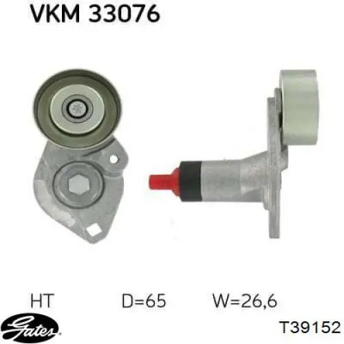 Comprar 9635966680 Renault (RVI) Tensor de correa poli V 
