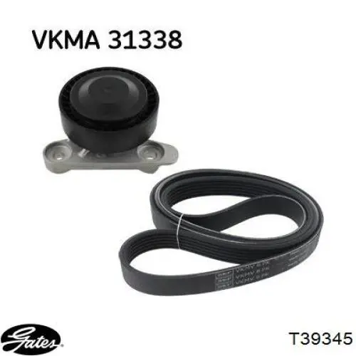 Comprar APV3036 Dayco Polea tensora, correa poli V