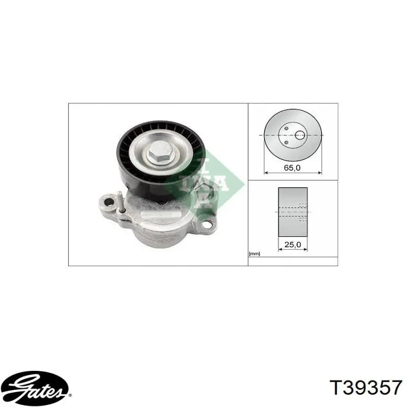 Tensor de la correa trapecial BTA E2A0008BTA precio, desde 21,63 EUR