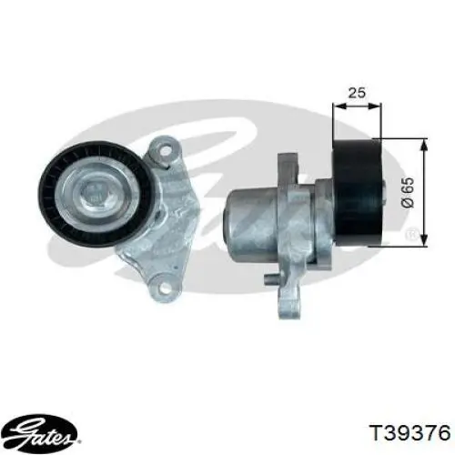 Rodillo tensor correa poli V Gates T39376 precio, desde 49,10 EUR