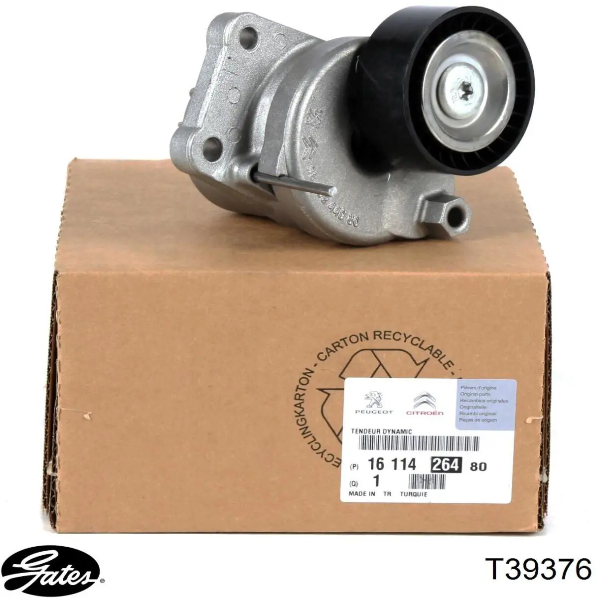 Comprar T39376 Gates Polea tensora, correa poli V