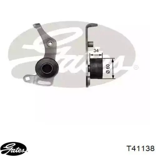 Comprar T41138 Gates Tensor correa distribución