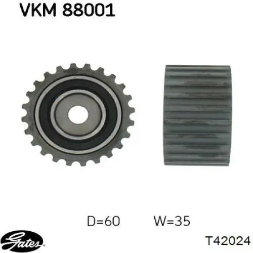 Comprar J1147000 Jakoparts Polea correa distribución