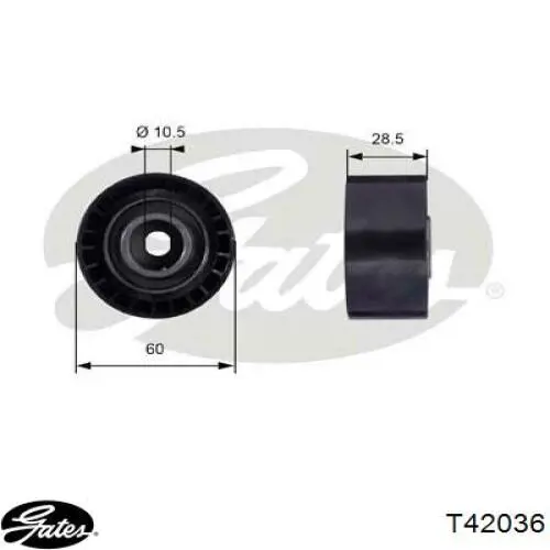 Polea correa distribución Breda PDI1862P precio, desde 15,93 EUR