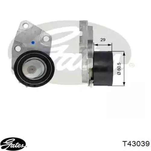 Tensor de la correa de distribución China 96350550 precio, desde 17,94 EUR