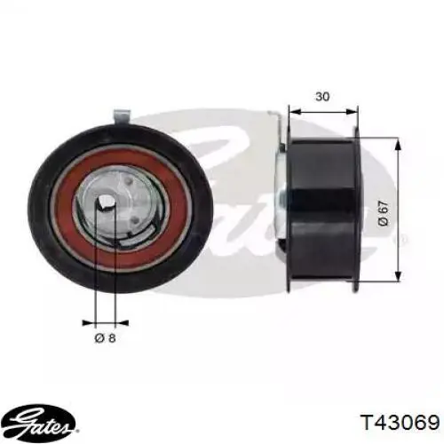 Tensor correa distribución V102513 Sato Tech