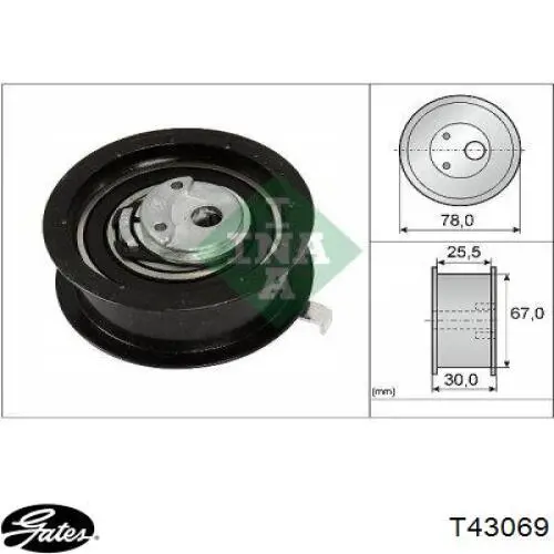 Tensor correa distribución V102513 Sato Tech