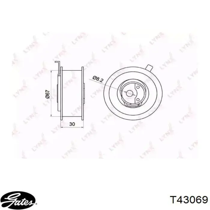 V102513 Sato Tech Rodillo de cadena