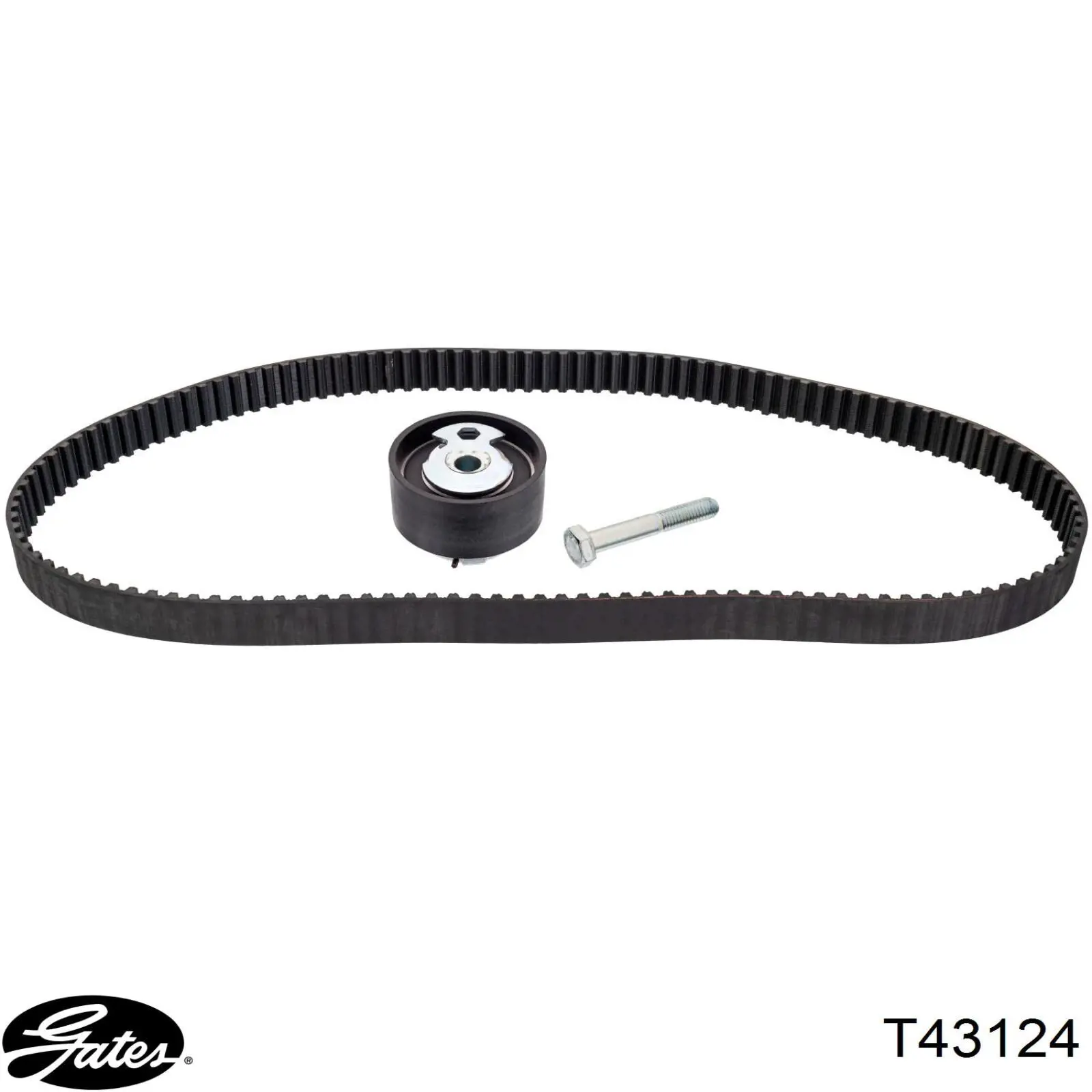 Tensor de la correa de distribución Gates T43124 precio, desde 38,27 EUR
