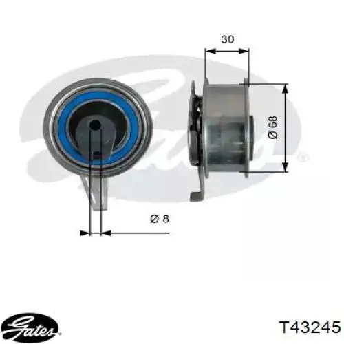 Tensor de la correa de distribución Trucktec 0712143 precio, desde 49,23 EUR