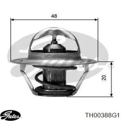 TH00388G1 Gates termostato, refrigerante