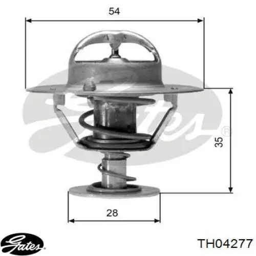 Termostato Tama WV54765B precio, desde 11,96 EUR
