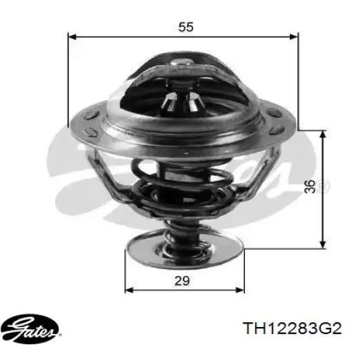 Termostato Gates TH12283G2 precio, desde 8,69 EUR