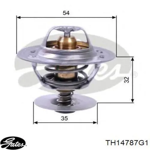 Termostato TH14787G1 Gates