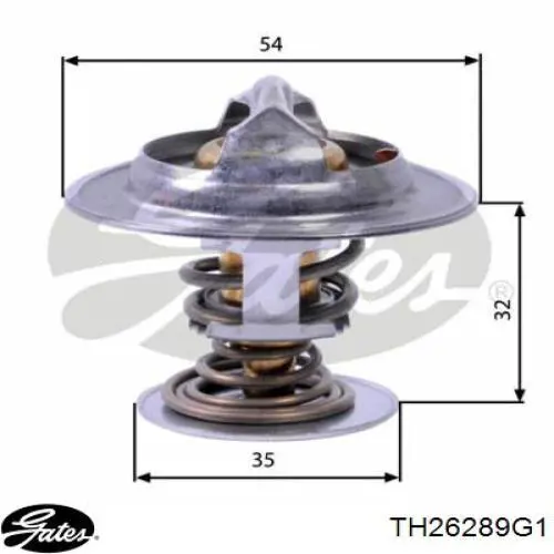 Caja termostato Dayco DT1109H