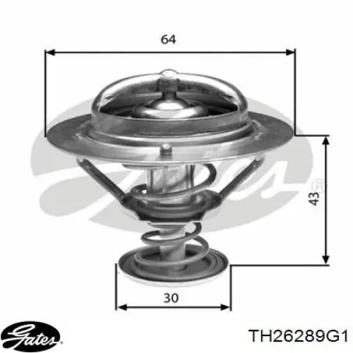 Comprar DT1109H Dayco Caja de termostato