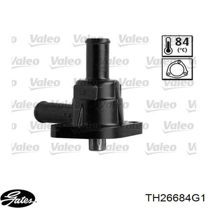 TI 37 84D Knecht-Mahle termostato, refrigerante