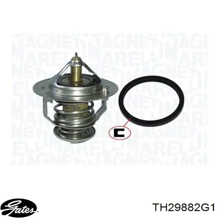 Termostato, refrigerante Hyundai Tucson 1 JM