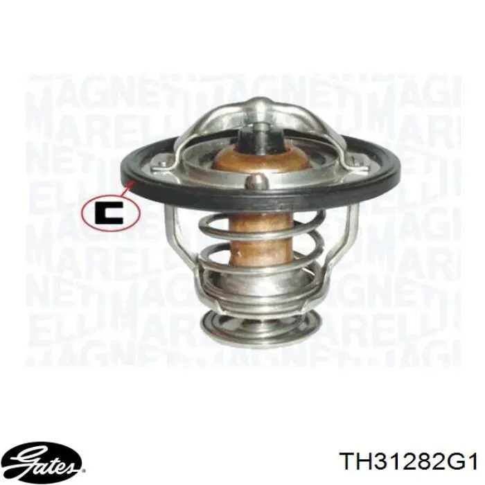 Termostato, refrigerante Nissan Sunny 3 N14