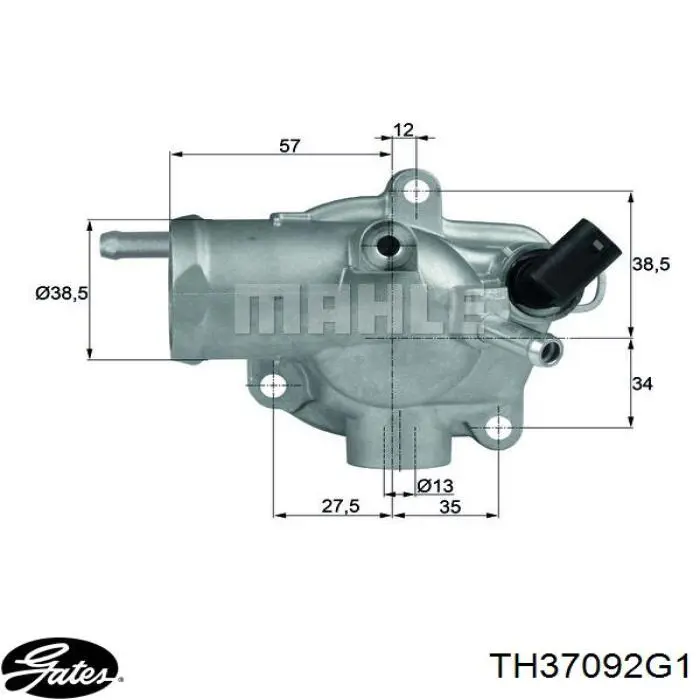 TH37092G1 Gates Caja del termostato