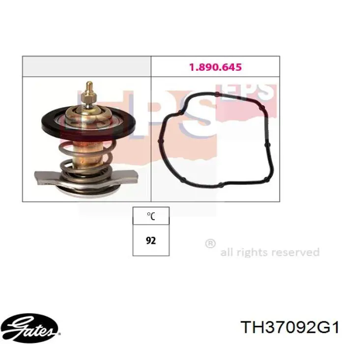 Carcasa del termostato Denso DTM92500 precio, desde 39,20 EUR