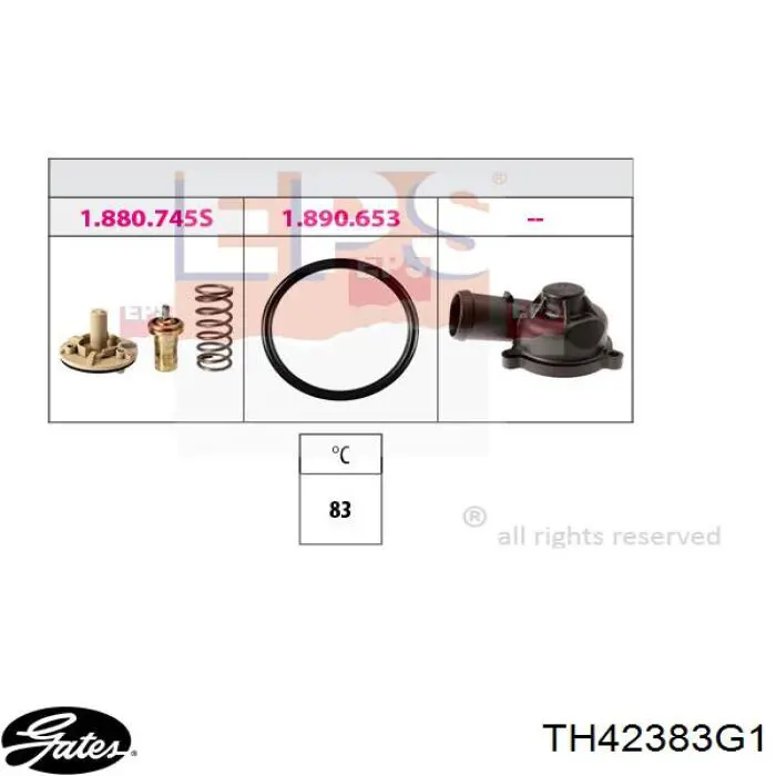 CTM-VW-039 NTY termostato, refrigerante