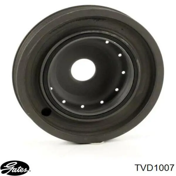 Polea de cigüeñal TVD1007 Gates