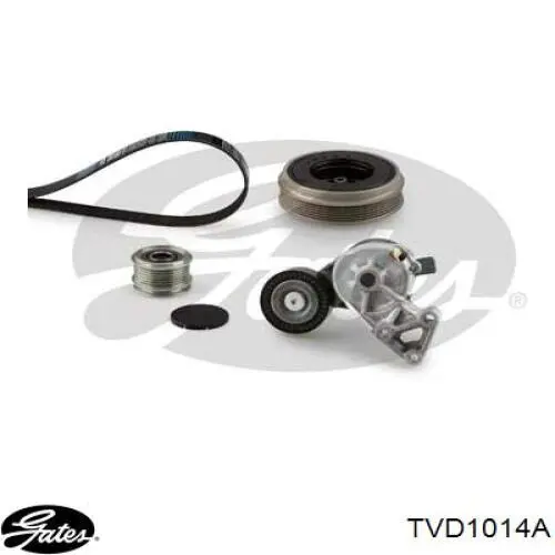 Polea de cigüeñal VD1091 Continental/Siemens