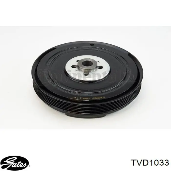 Polea de cigüeñal TVD1033 Gates