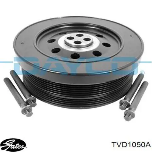 Polea de cigüeñal TVD1050A Gates