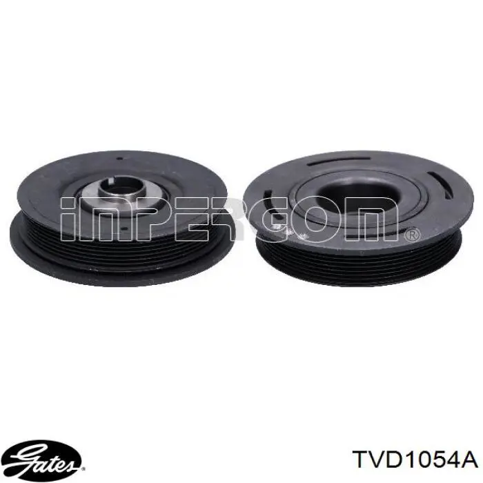 Comprar TVD1054A Gates La polea del cigüeñal