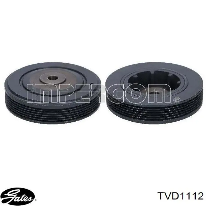 Polea de cigüeñal 7700109260 Renault (RVI)