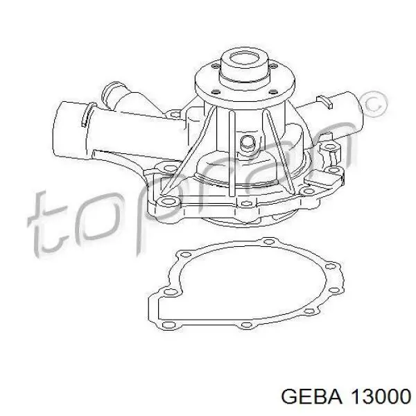 13000 Geba bomba de agua