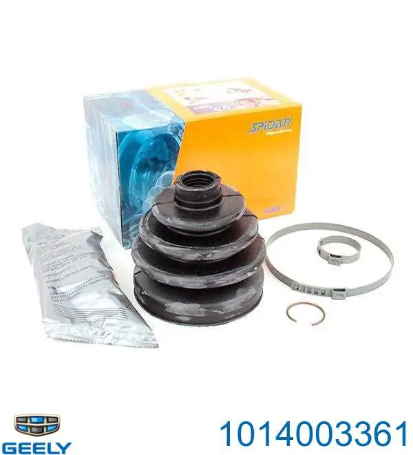 1014003361 Geely fuelle, árbol de transmisión delantero exterior