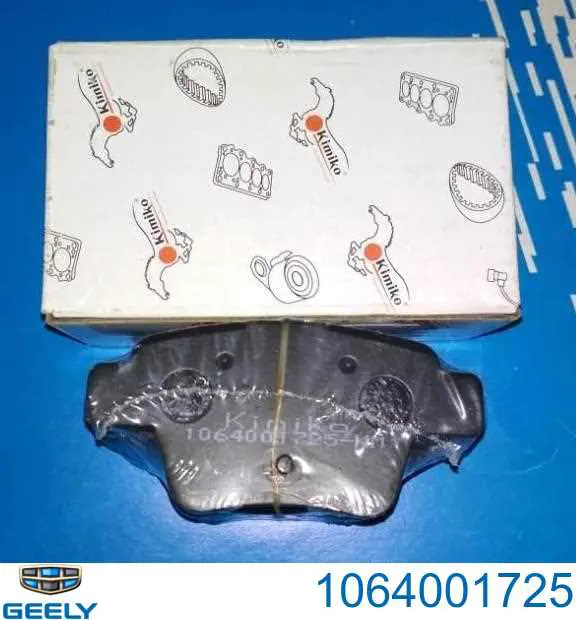 1064001725 Geely Pastillas freno traseras