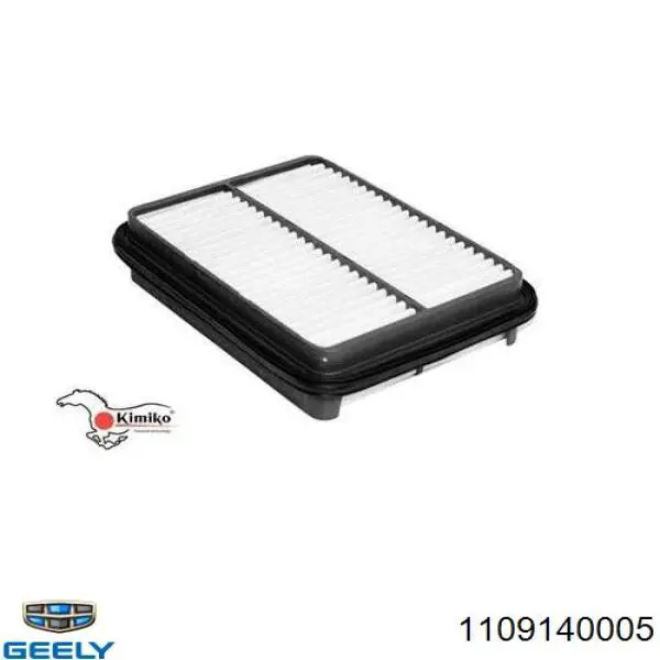 El filtro de aire Geely 1109140005 precio, desde 3,57 EUR