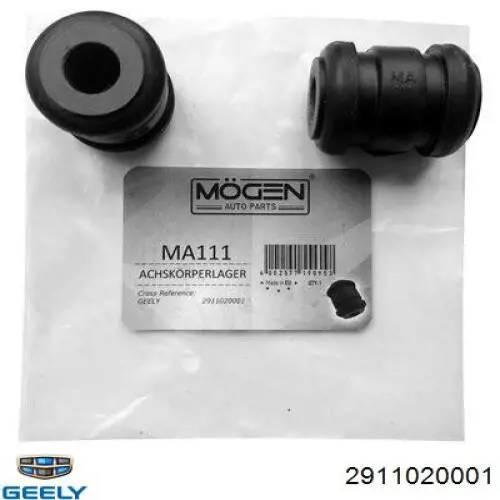 Silentblock de brazo longitudinal trasero Geely 2911020001 precio, desde 4,46 EUR