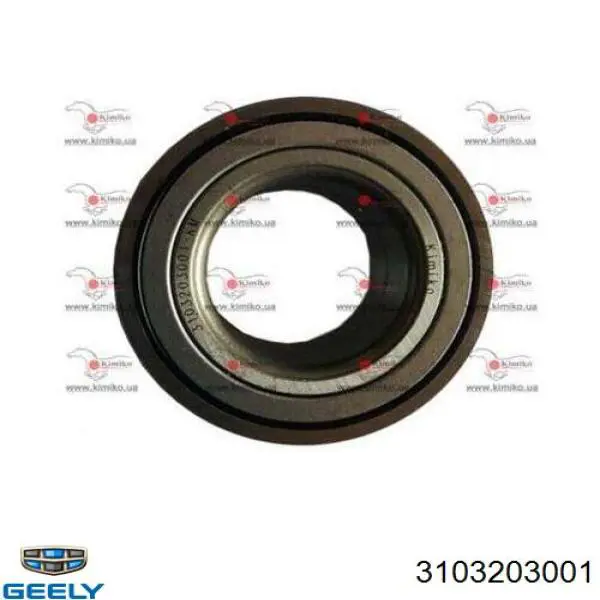 Rodamientos de rueda delantero para Geely CK I 