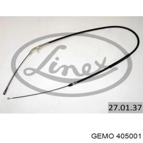 Cable de freno de mano trasero derecho MERCEDES BENZ TRUCK TRUCK T1/TN (BM 611)