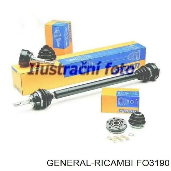 Semieje delantero izquierdo Sercore 22573 precio, desde 32,14 EUR