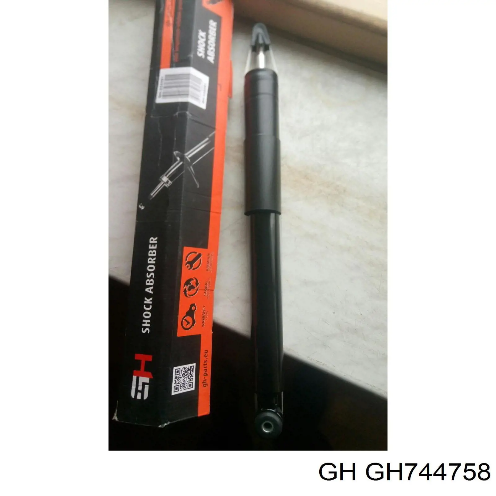 GH-744758 GH sensor de temperatura, gas de escape, después de filtro hollín/partículas