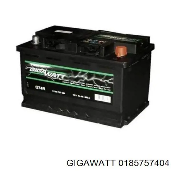 Batería de Arranque Gigawatt 74 ah 12 v B13 (0185757404)