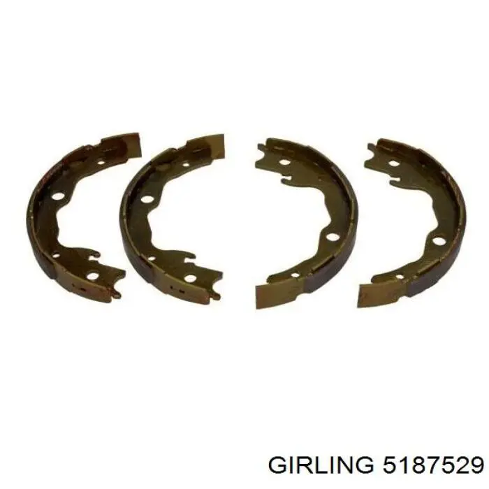 Juego de zapatas de frenos, freno de estacionamiento Nissan Tiida C11X