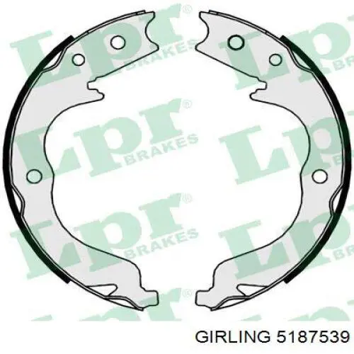 Comprar 47MI016 RED Line OIL Juego de zapatas de frenos, freno de estacionamiento