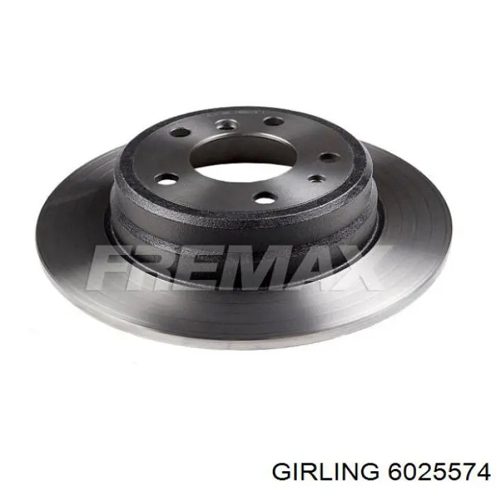 Disco de freno trasero BMW 5 E34